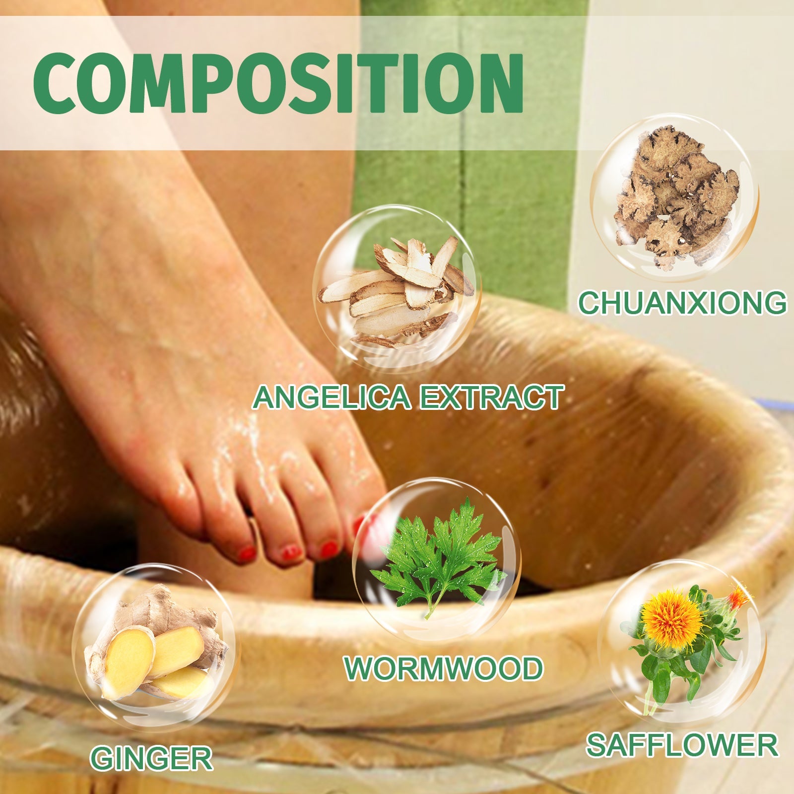 Therapeutic Foot Soak, Moist Foot Soak Package To Relieve Physical Discomfort Foot Deep Cleansing Treatment