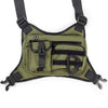 Men's Tactical Chest Bag - EDC Waterproof Anti-Theft Vest for Outdoor Cycling & Running
