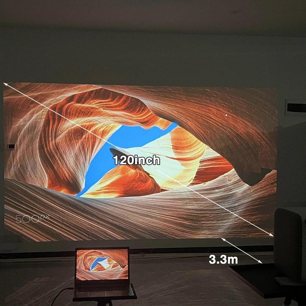 Original Touyinger H6 LED Android Projector Full HD 1080P Outdoor projectors WIFI Portable Beamer MINI TV Led Home Theater