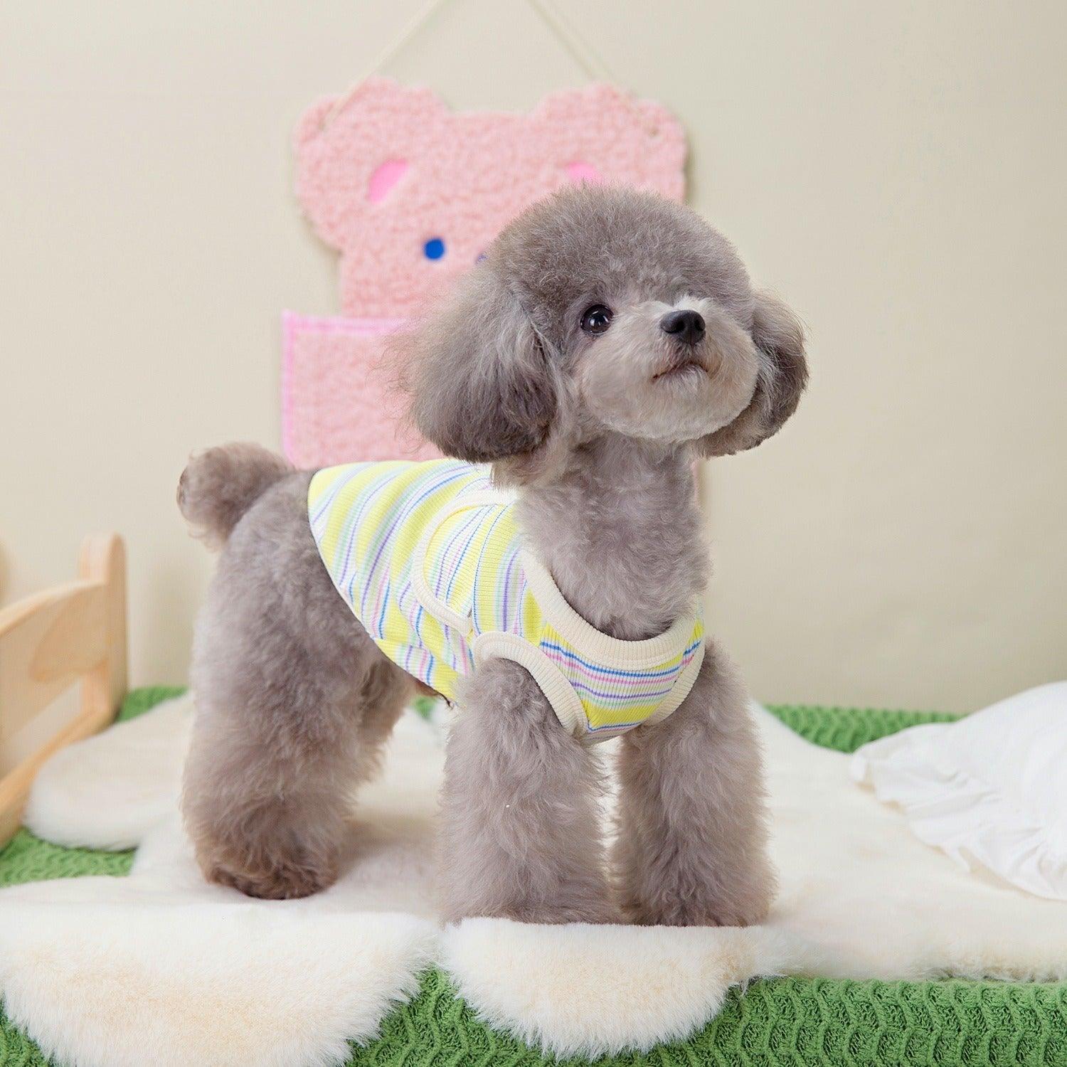 Teddy Schnauzer Pocket Tank Top