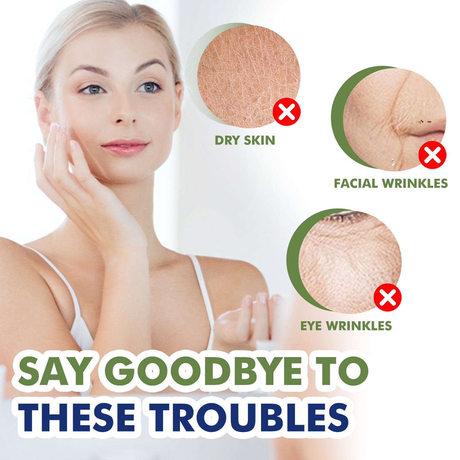 Plus Aloe Vera & Ginkgo Biloba, Anti-Aging And Smoothing Fine Lines & Wrinkles Facial Line Firming Facial Anti-Wrinkle Cream