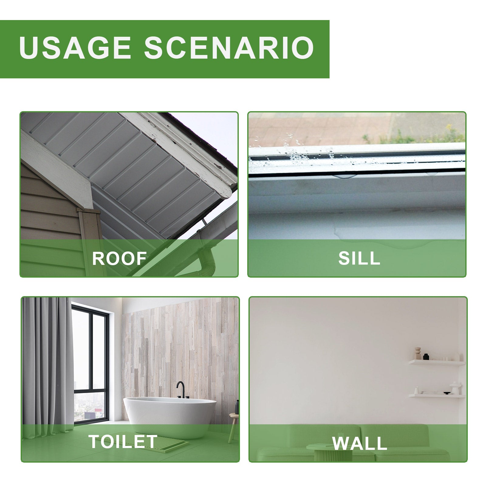 Transparent Waterproof Adhesive External Wall Roof Tile Wall Leak Repair Glue Multi-Purpose Sealing And Leak Proof Glue