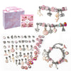 Cartoon Pink Set DIY Handmade Jewelry Children's Bracelet Women's Exquisite Gift Box Gift Bracelet