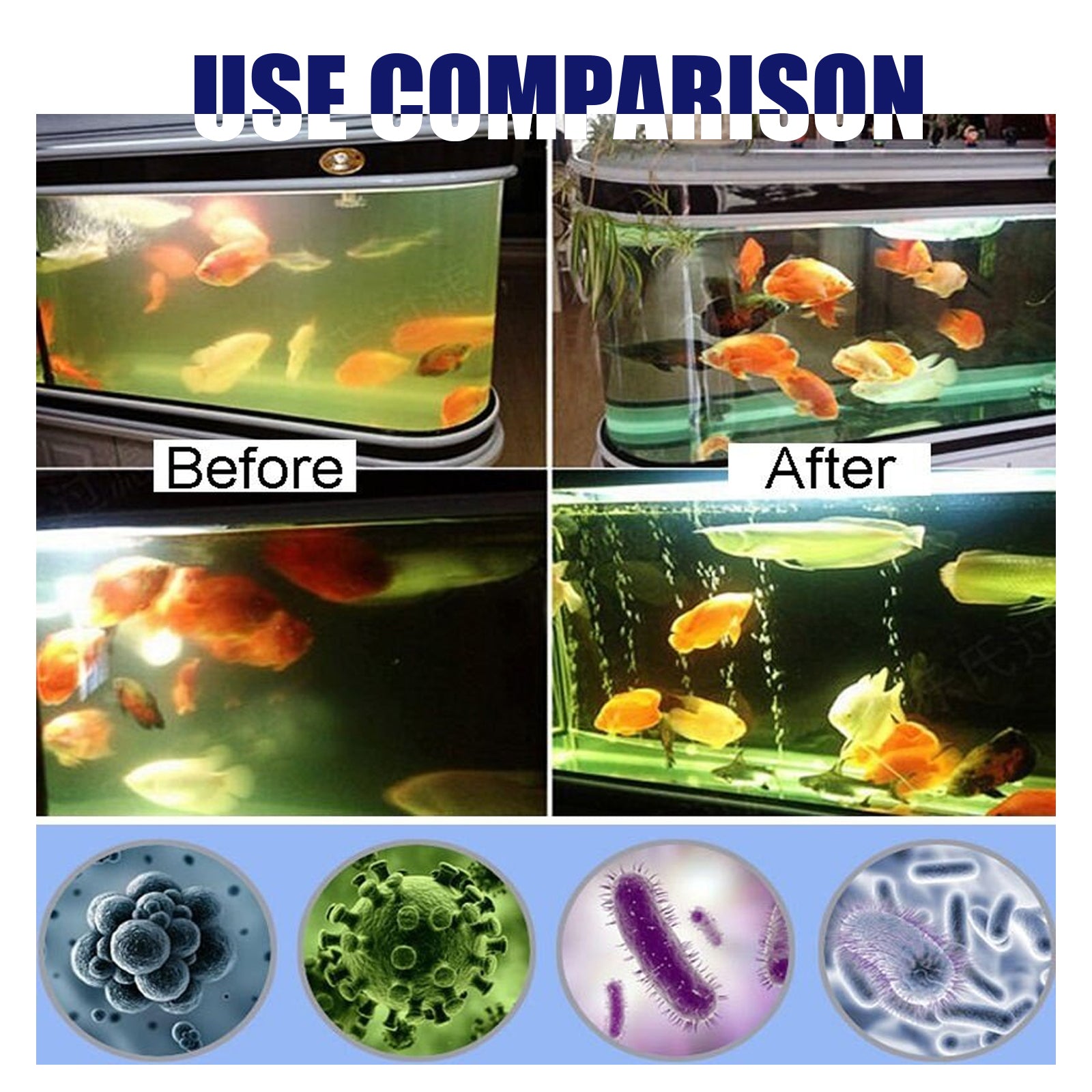 Algae Removal, Aquarium Cleaning Agent Algae Removal Moss Fish Tank Moss Removal Agent Algae Removal From Green Water