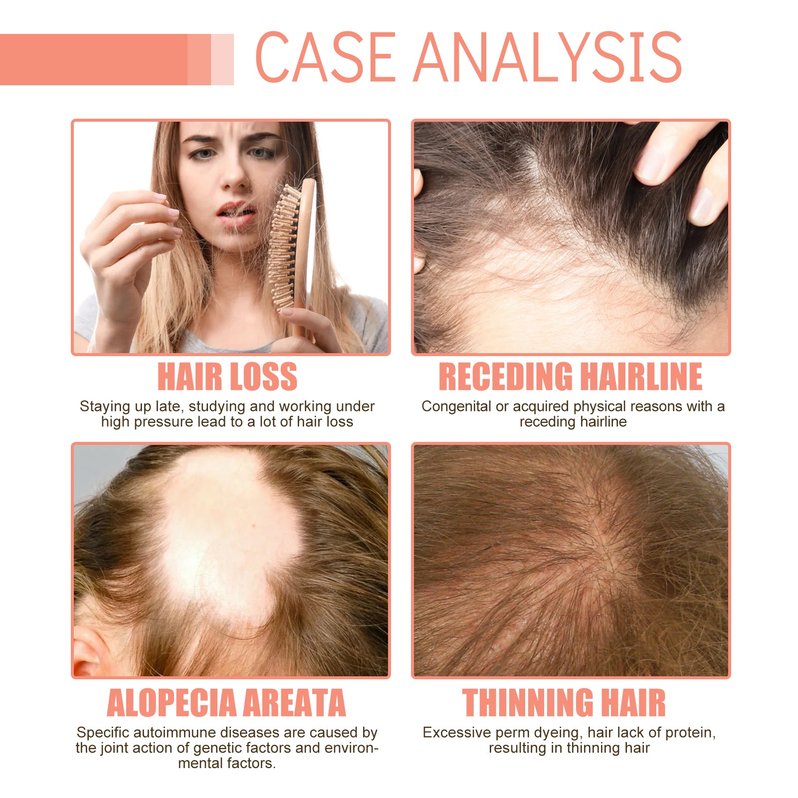 Grapefruit Hair Mist, Repair Damaged Hair Moisturizing And Thickening Hair Stabilization Spray