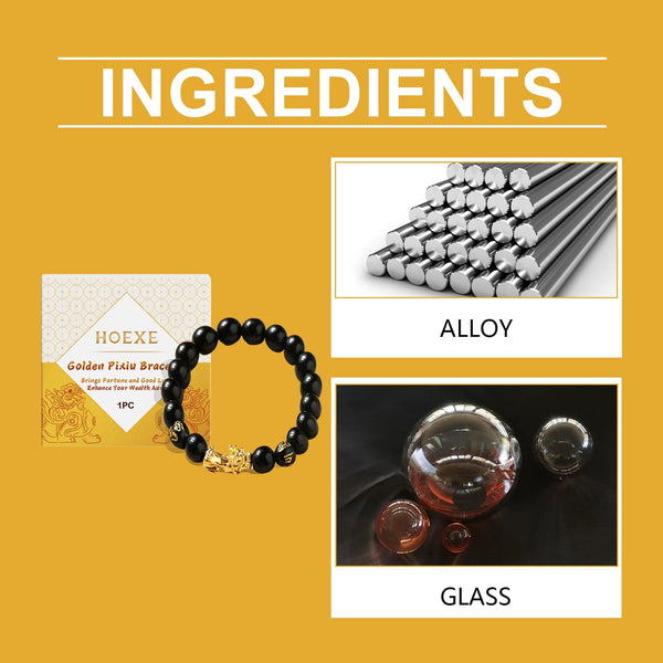 Gold Pixiu Beaded Bracelet Beautiful Meaning Of Male And Female Couples Hand String Fashion Elegant Collocation Accessories