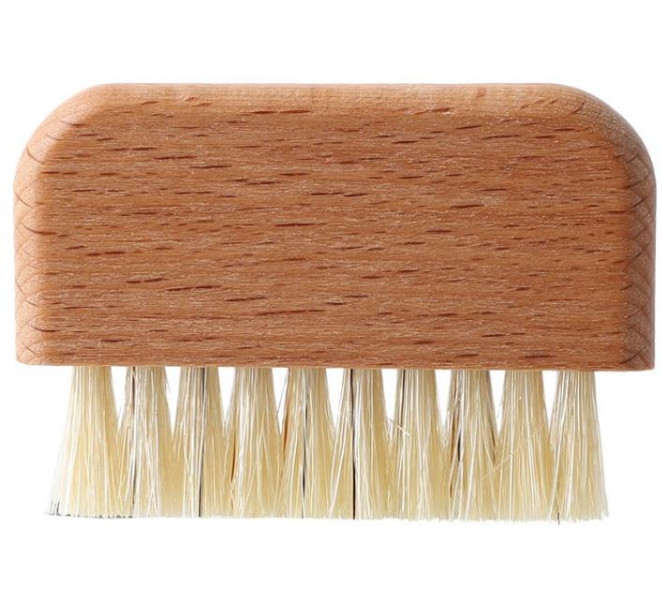 Baby hair comb round head beech wood baby bath brush children's bath brush