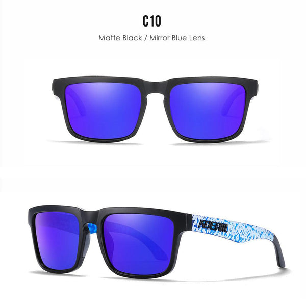 Classic polarized sunglasses for men and women ultra light driving glasses colorful real film sunglasses