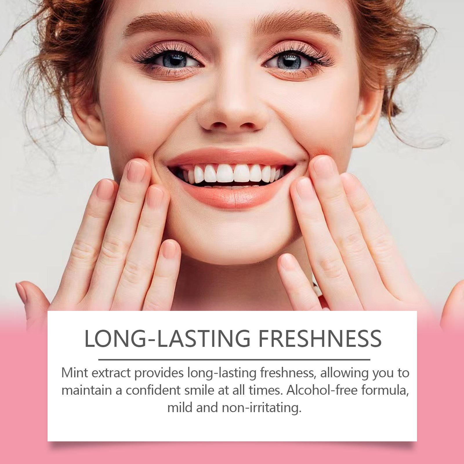 Mouth Care Beauty Mouthwash, Mint Fresh Breath, Gentle And Non-Irritating Gum Care