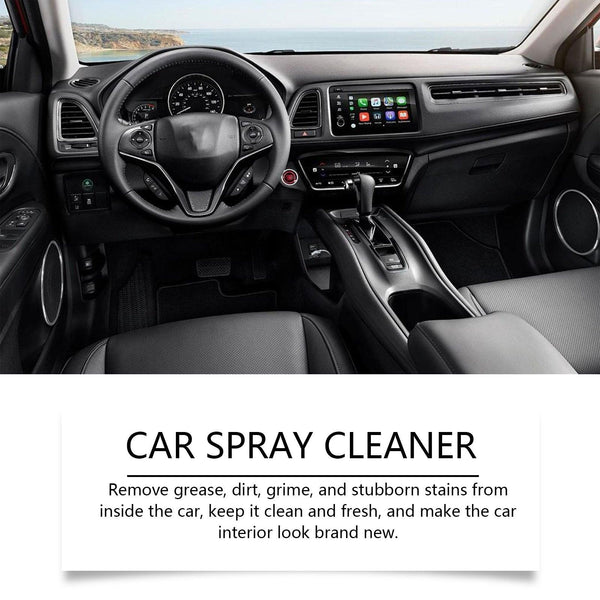 Automotive Spray Cleaner, Automotive Interior Glass Oil Film Decontamination Multi-Functional Foam Cleaner