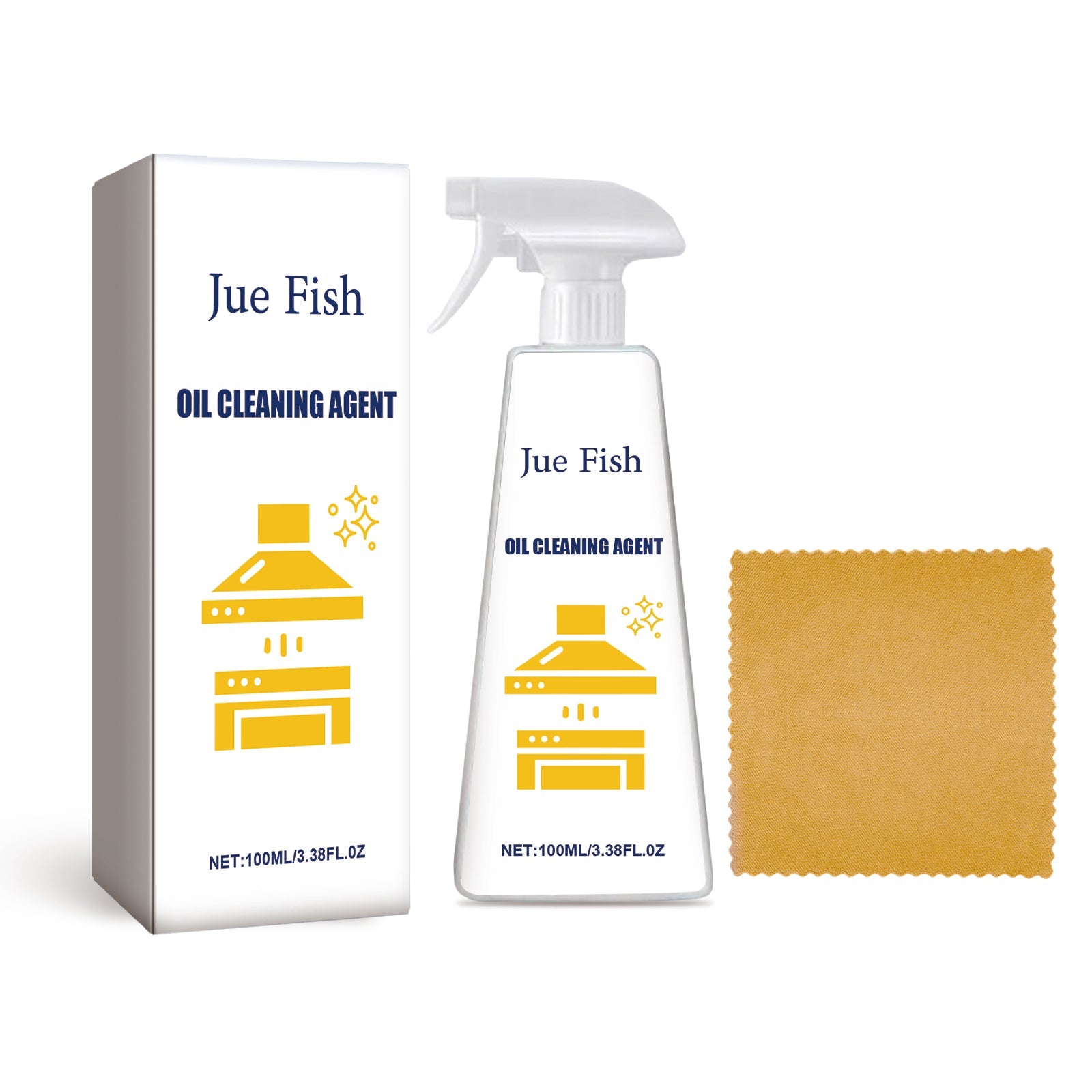 Oil Cleaning Agent, Kitchen Heavy Oil Cleaning Range Hood Oil Household Cleaning Decontamination Clean