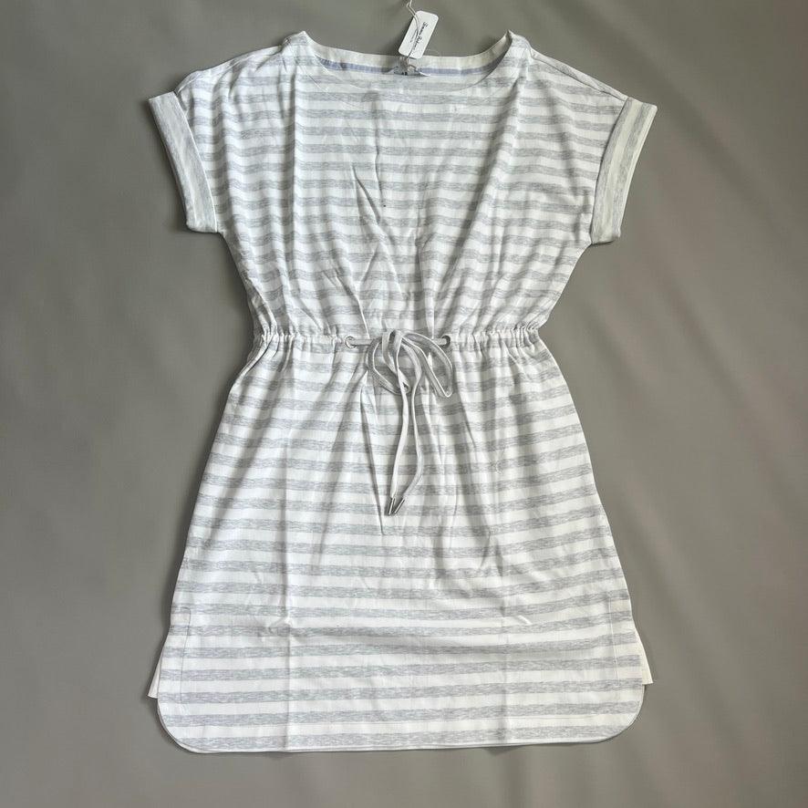 TOMMY BAHAMA Women's Short Sleeve Amira Stripe Short Dress Size S Grey (New)