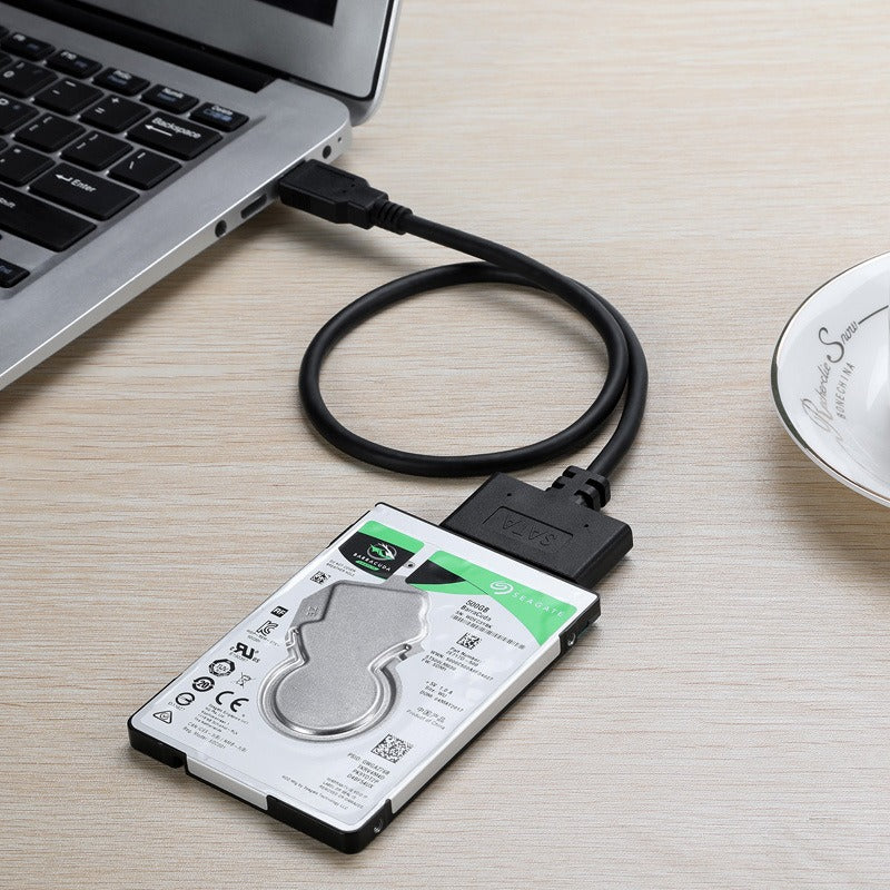 USB 3.0 Easy Drive Cable SATA to USB 3.0 Cable 2.5-inch Hard Disk Adapter Cable 0.5m