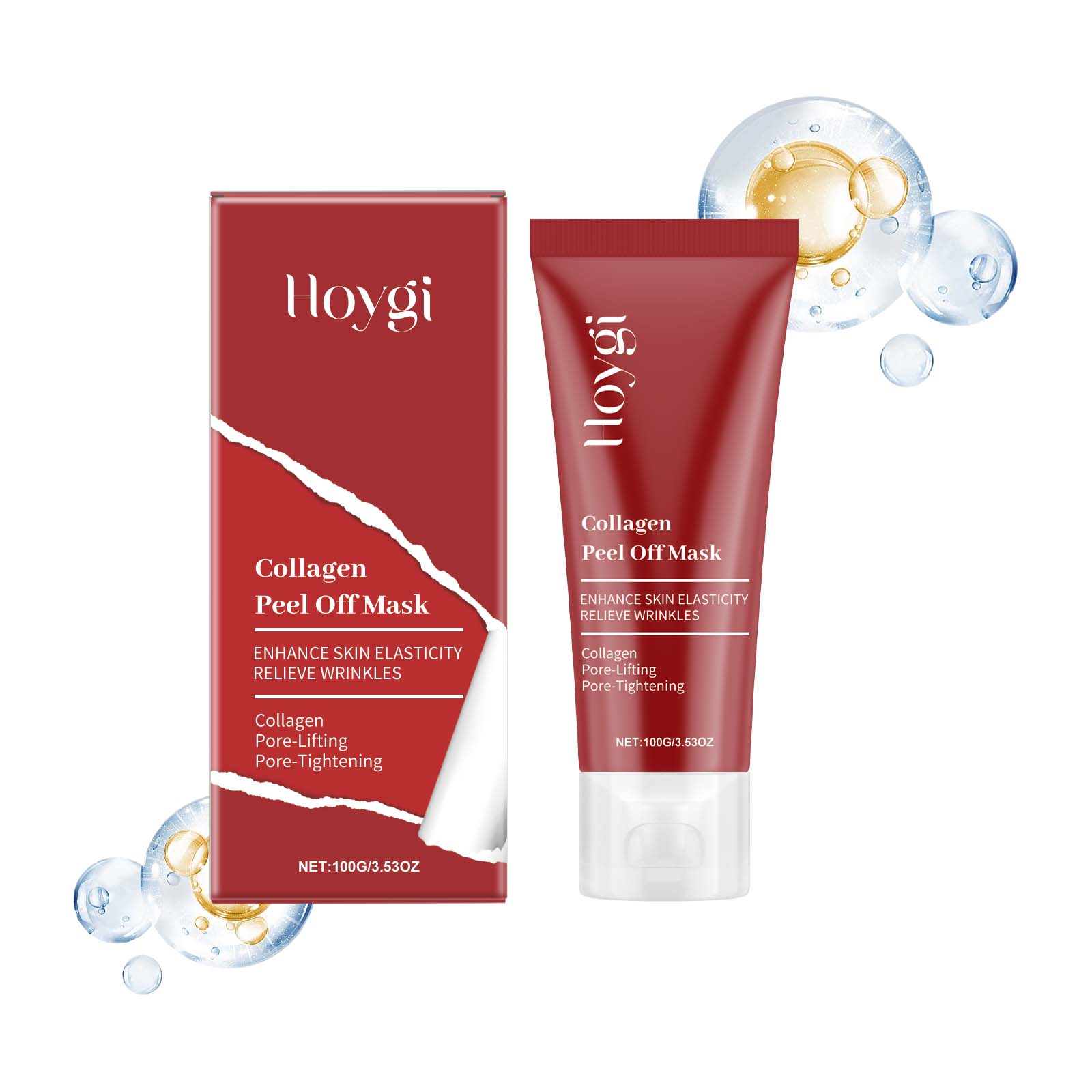 Collagen Tear Mask gently hydrates and moisturizes the skin