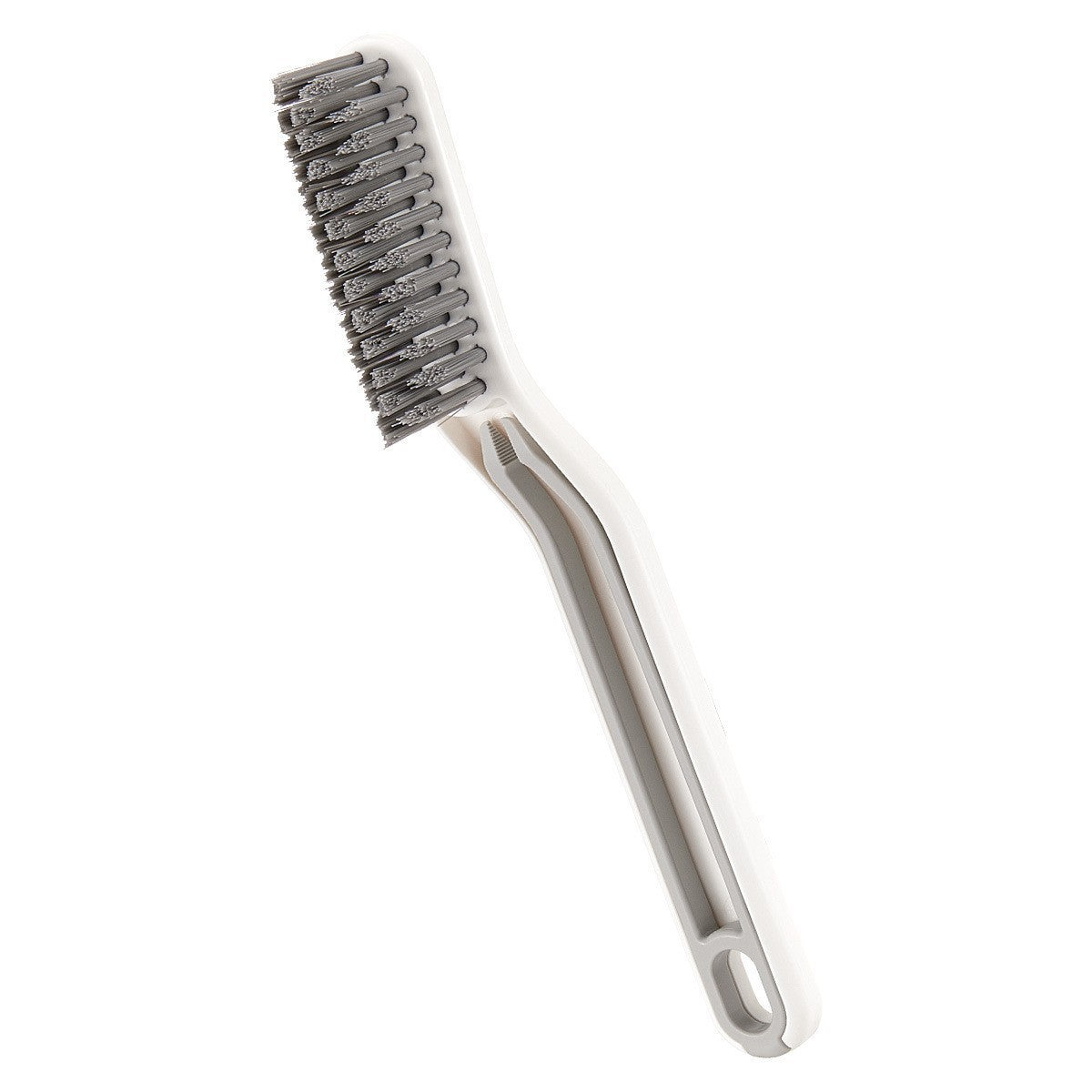 Bathroom Cleaning Brush Floor Crevice Brush Two-In-One Brush Shoe Brush Bathroom Kitchen Cleaning Brush