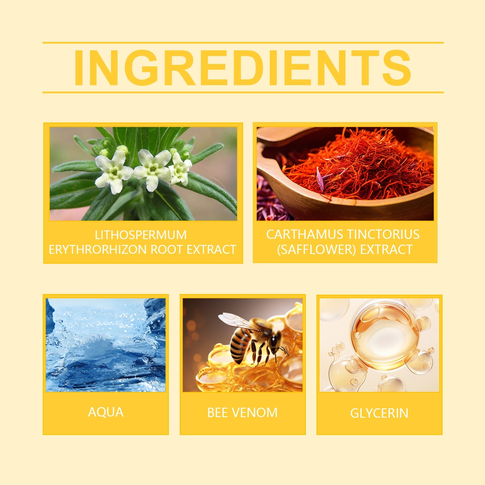 Bee Venom White Spot Care Cream Bee Venom Repair Skin Moisturizing Skin Care Topical Cream