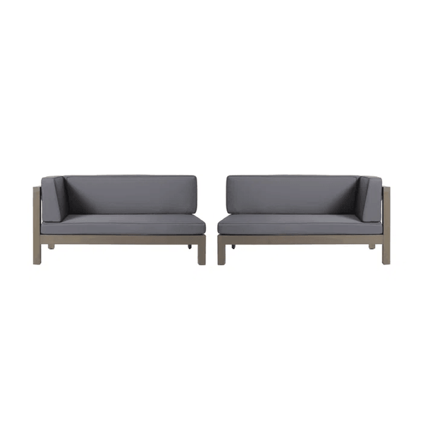 BRAVA X-BACK LEFT -RIGHT CORNER BENCH SET