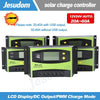 12V 24V 60A 50A 40A 30A  Solar Controller with LCD Function Dual USB 5VDC Output Solar Panel Battery Charge Regulator - 12V- 24V  30A