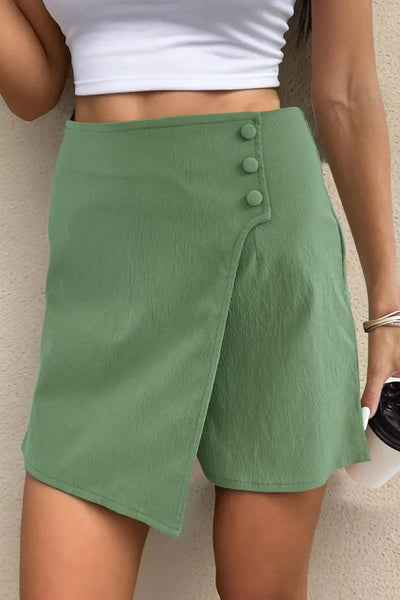 High Waist Skort