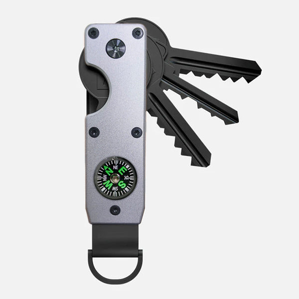 Keychain metal keychain aluminum alloy key storage keyclip