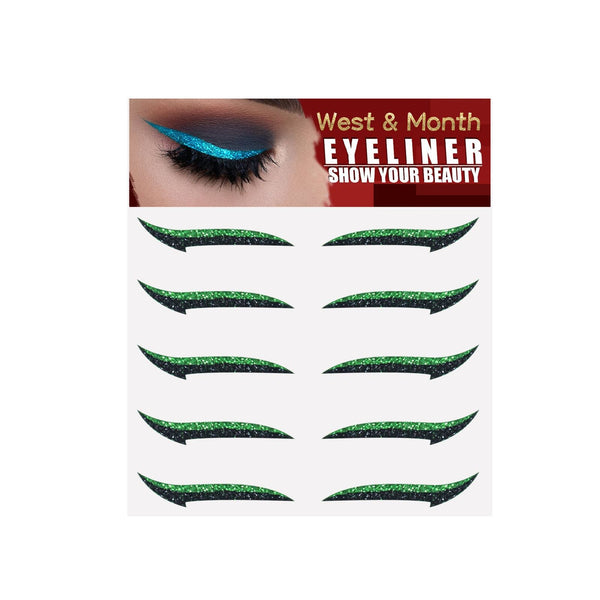 Eyeshadow Stage Makeup Eye Makeup European And American Eyeliner Self-Adhesive Double Eyelid Eye Makeup