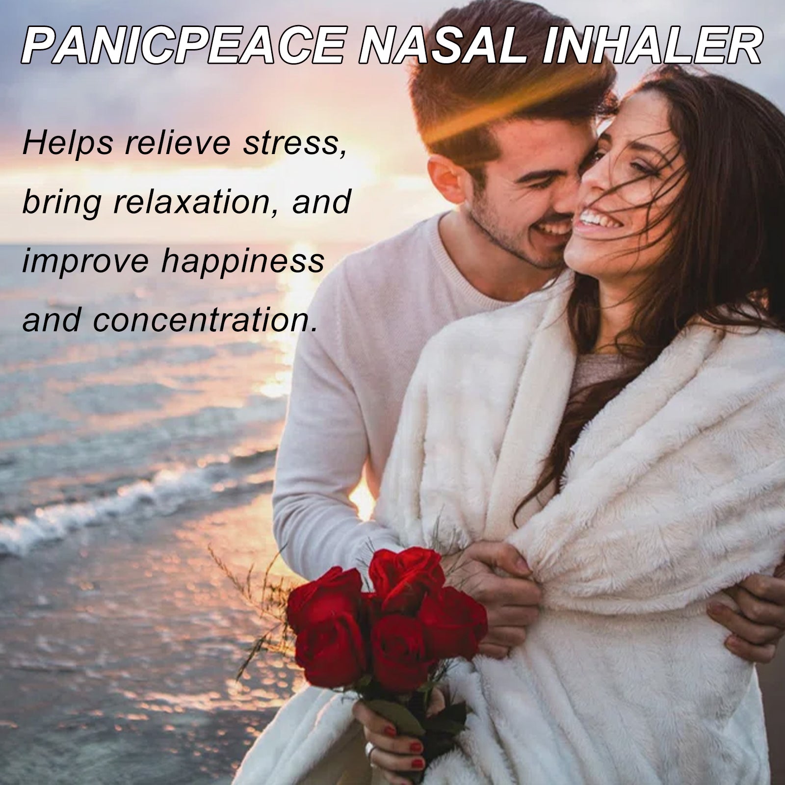 Panicpeace Nasal Inhaler, Refresh The Mind, Relax The Body And Mind, Relieve Body Fatigue, Cool The Nose, Moisturize The Skin, Tighten The Female Body, Massage The Body And Mind Pleasuressage For Physical And Mental Pleasure