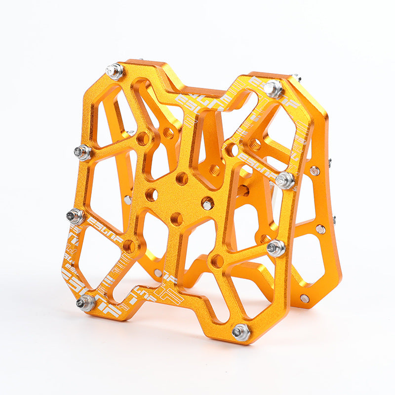 New Road Bike Lock Pedal Turn Flat Pedal Mountain Bike Quick Release Lock Piece Bicycle Splint Pedal Cycling Accessories