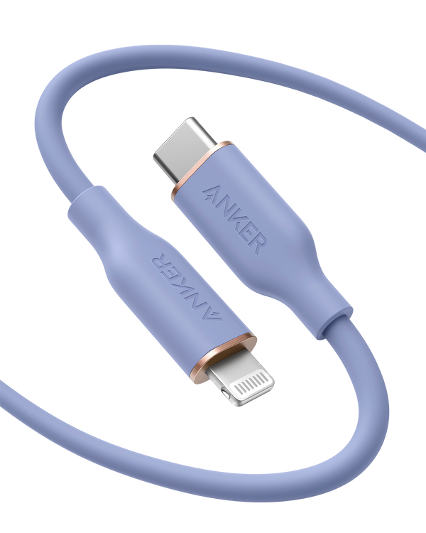 Anker <b>641</b> USB-C to Lightning Cable (Flow, Silicone)