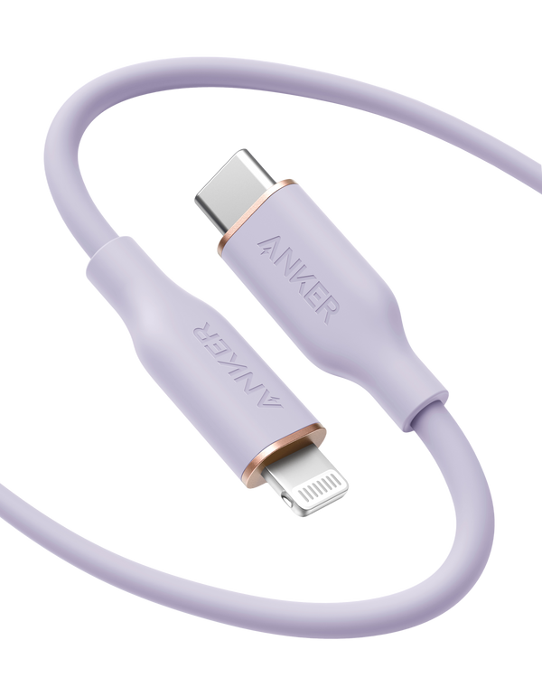 Anker <b>641</b> USB-C to Lightning Cable (Flow, Silicone)