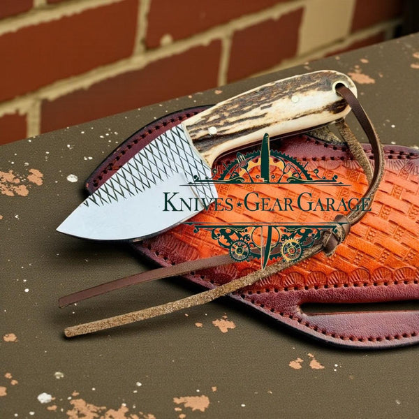 Compact Rasp Steel EDC Knife – 5.2