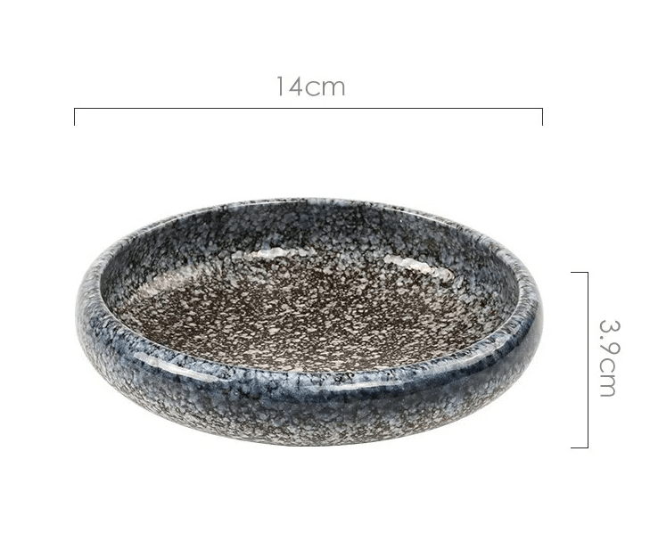 Creative retro ceramic plates plates dishes sushi plates tableware snack plates