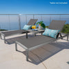 CAPE CORAL KD CHAISE LOUNGE GRY(MP2)( SET OF 2 ) - Gray