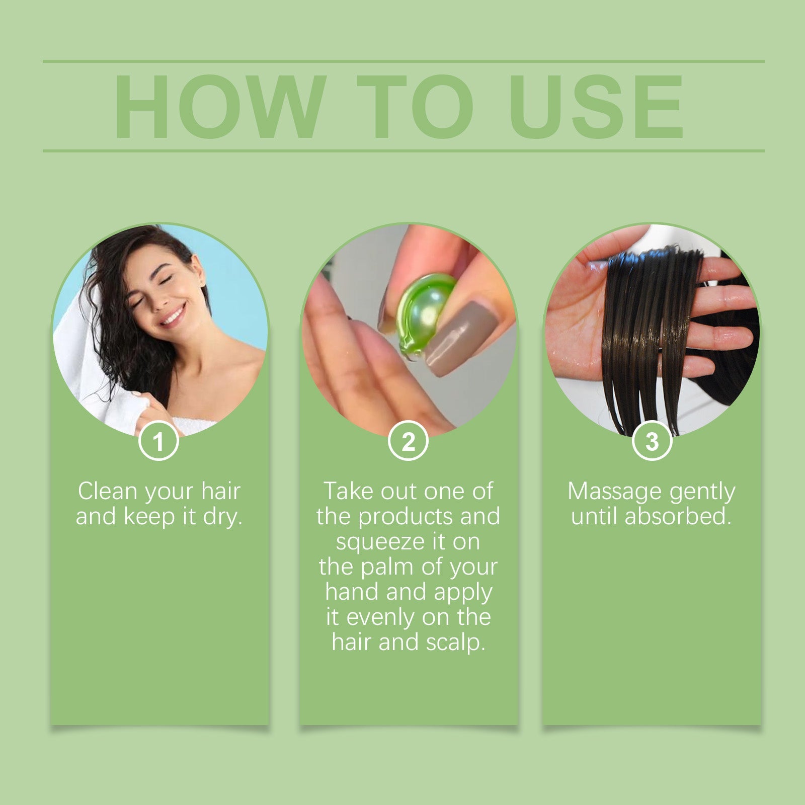 Rosemary Hair Care Capsules Nourishing Hair Care Capsules Soothing And Repairing Frizzy Rosemary Capsules