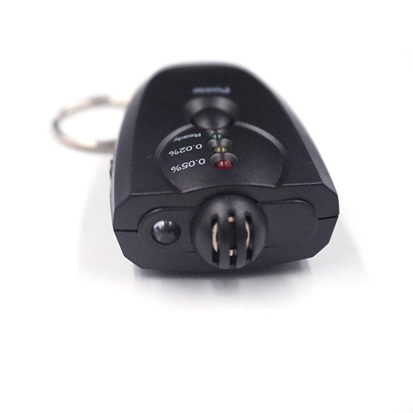 Mini Professional Digital Breathalyzer Key Chain Alcohol Tester Alcohol Breath Analyze Tester with flashlight