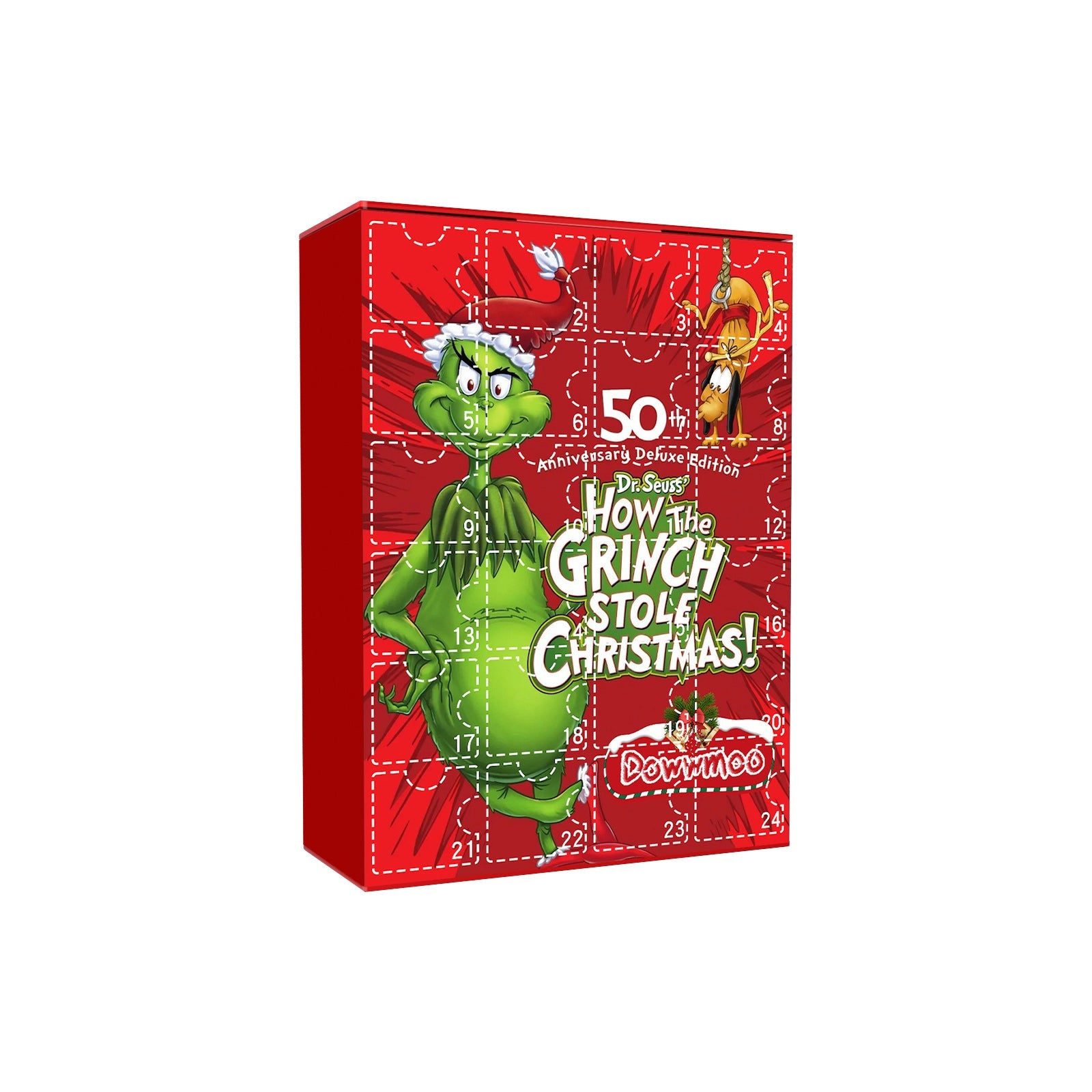Green Sulley Grinch Blind Box Green Sulley Grinch Series 24 Box Christmas Cartoon Toy Blind Box