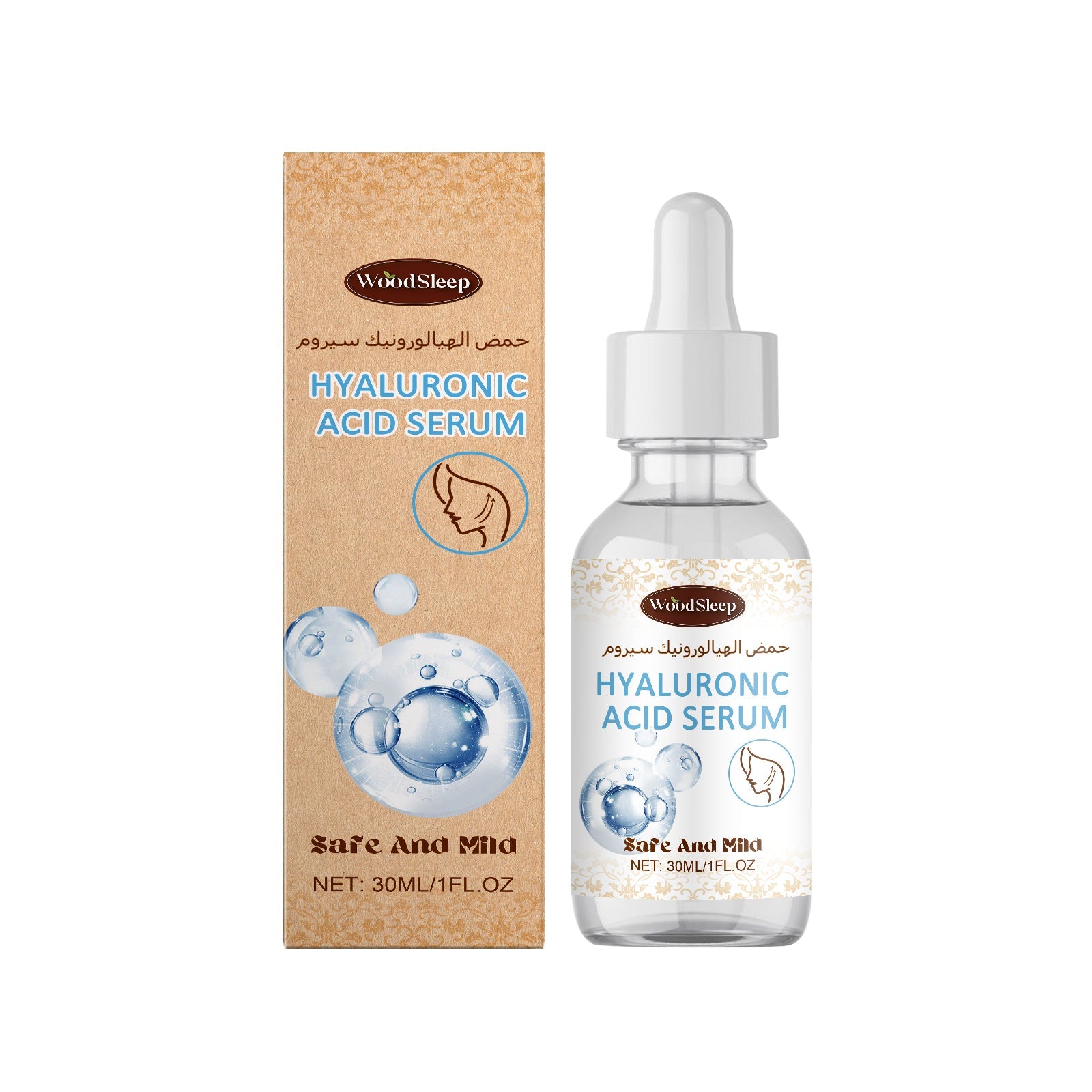 Hyaluronic Acid Essence Hydrates And Moisturizes Skin, Gently Repair Acne And Tighten Pores
