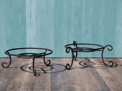 Double Ring Iron Stand By Plantatorem