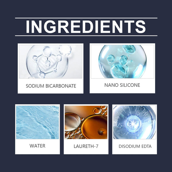 HOMONTH Headlight Refurbishment Repair Liquid, Headlight Yellow Easily Refurbished Reglow Crystal Bright Cleaning Liquid