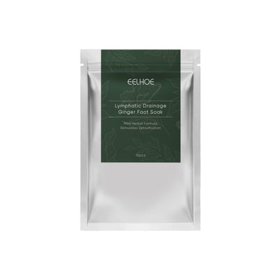 Ginger Foot Bath Pack Lymphatic Relief Muscle Soreness Slimming Foam Foot Pack To Remove Wet Cold Storm Sweat Body