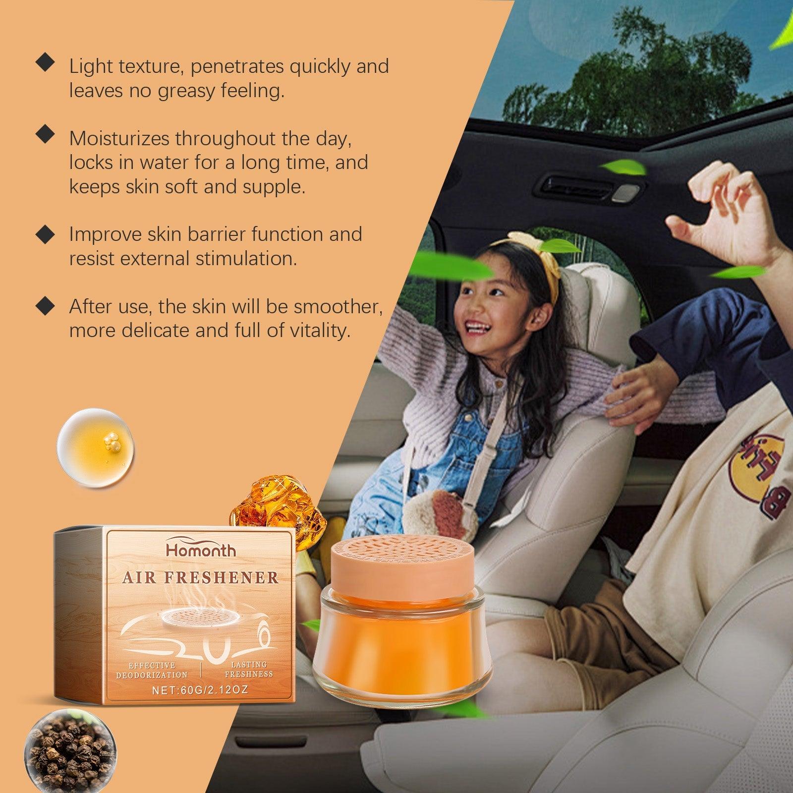 Cologne Car Solid Balm For Car Odor Removal Fresh And Light Portable Car Balm