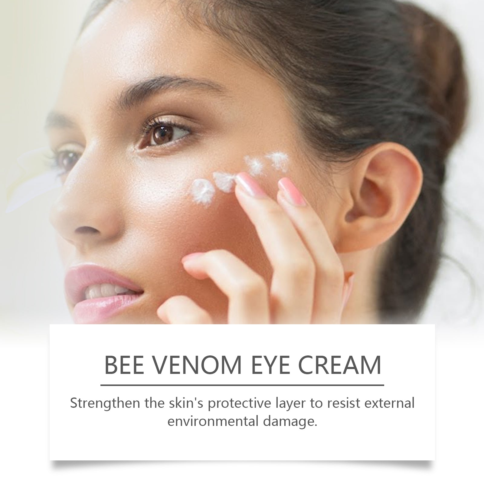 Bee Venom Firming Eye Cream, Anti-Wrinkle Revitalizing, Hydrating And Moisturizing Eye Cream To Improve Dry Eye Bags Around The Eyes