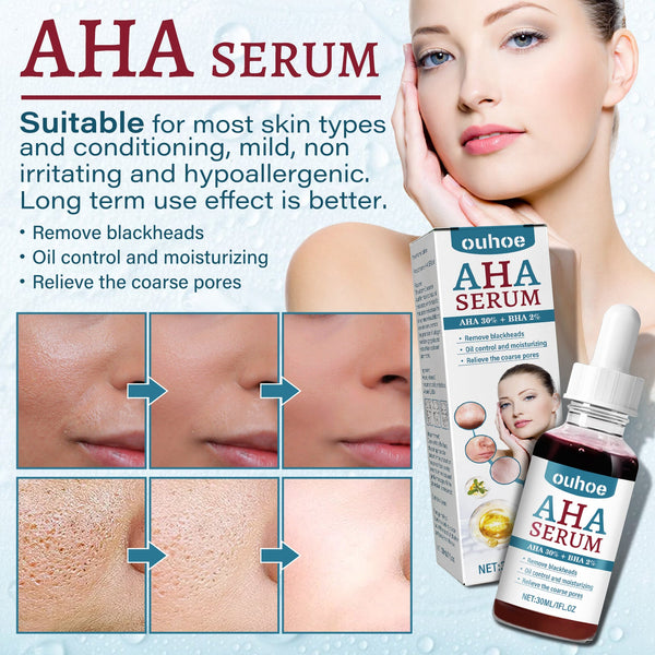 AHA Hydrolytic Extract, Smooths Fine lines, Tights Pores, Moisturizes Brightening And Repairing Skin Essence