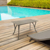 ECTANGULAR WOOD TABLE - Grey