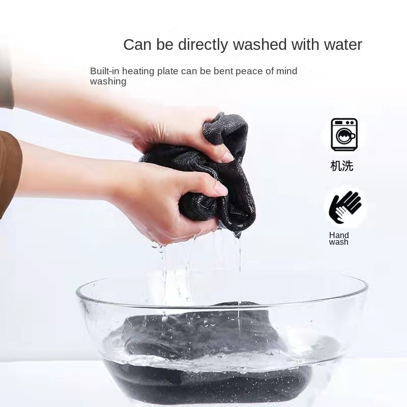 Heating socks, warm electric socks, USB charging long tube skiing socks, men's and women's winter heating and foot warming socks