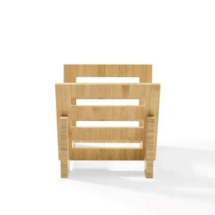 Record Storage Display Stand - Bamboo - Gifts for You 'n Me