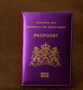 Netherlands Passport Cover Soft Pu leather New holland Women Covers For Passport Holder Nederlanden Dutch Nederland paspoort