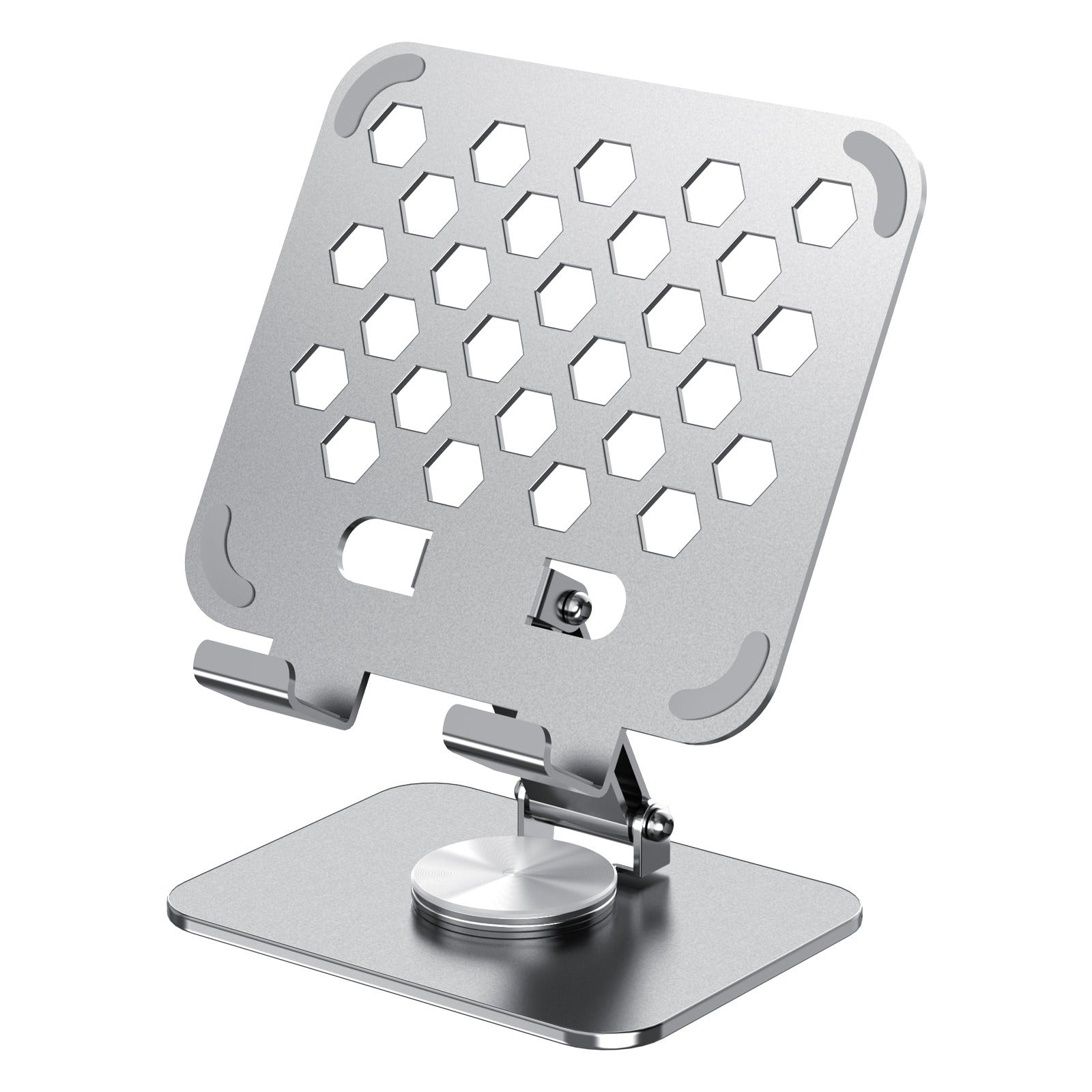 Tablet stand 360 degree rotating folding all metal live streaming learning iPad universal stand for tablets and smartphones