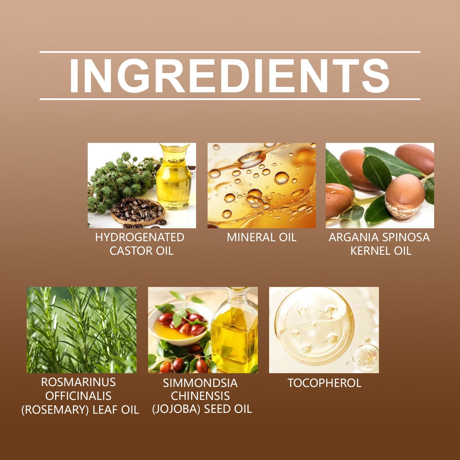 Moroccan Hair Oil, Leave-In Hair Care Serum For Split Ends And Dry Hair Without Greasy Scent