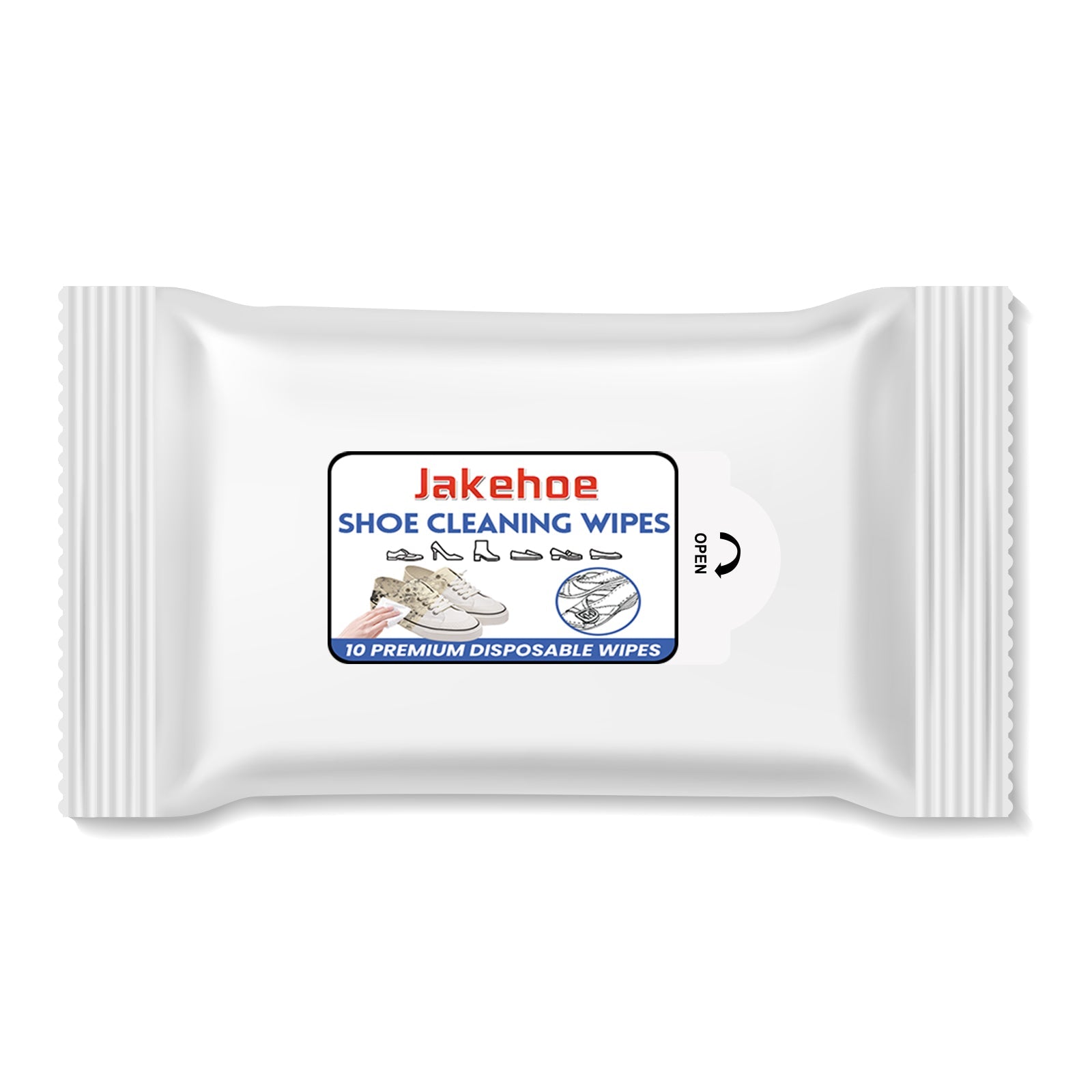 Shoe Wipes, Leather Shoes Sneakers Wallet Leather Sofa Multi-Purpose No-Wash Decontamination Cleaning Wipes