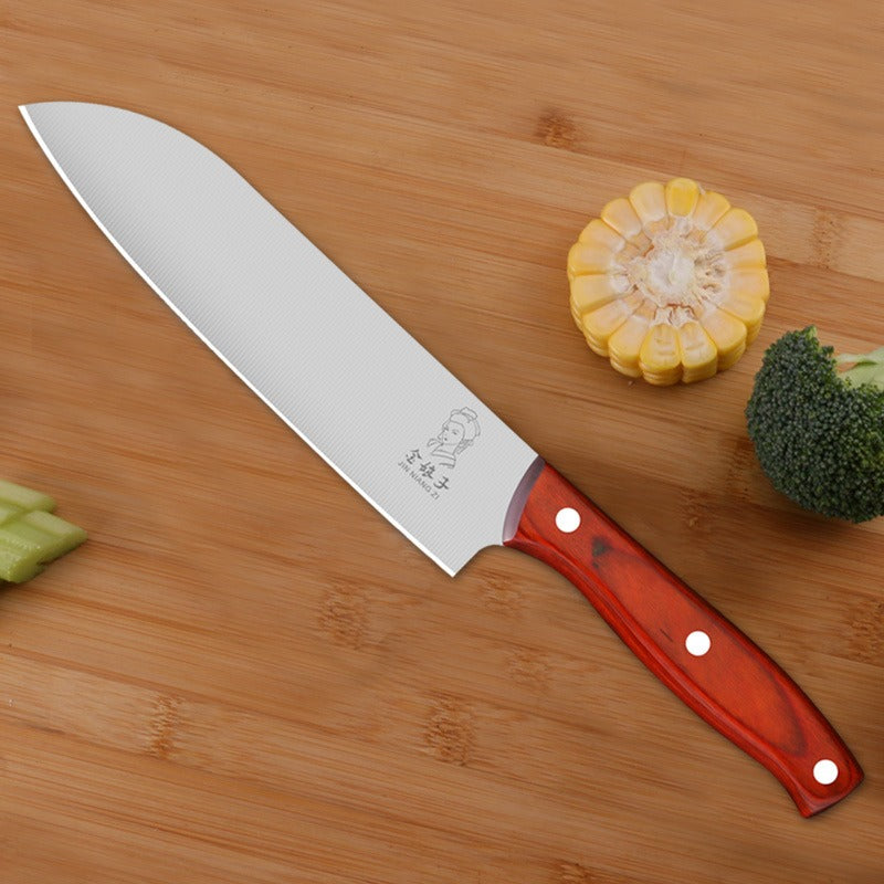 Household multi-purpose chef knife stainless steel vegetable and meat cutting small kitchen knife